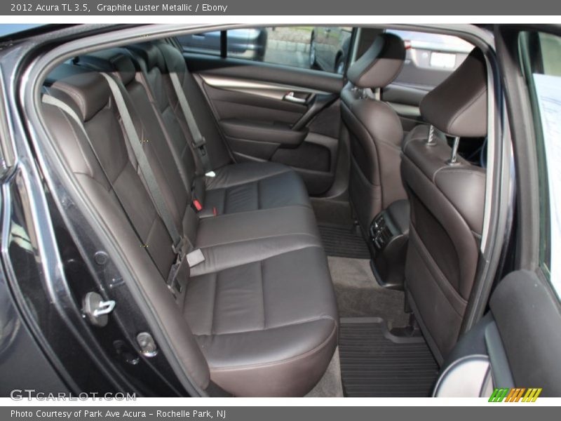 Graphite Luster Metallic / Ebony 2012 Acura TL 3.5