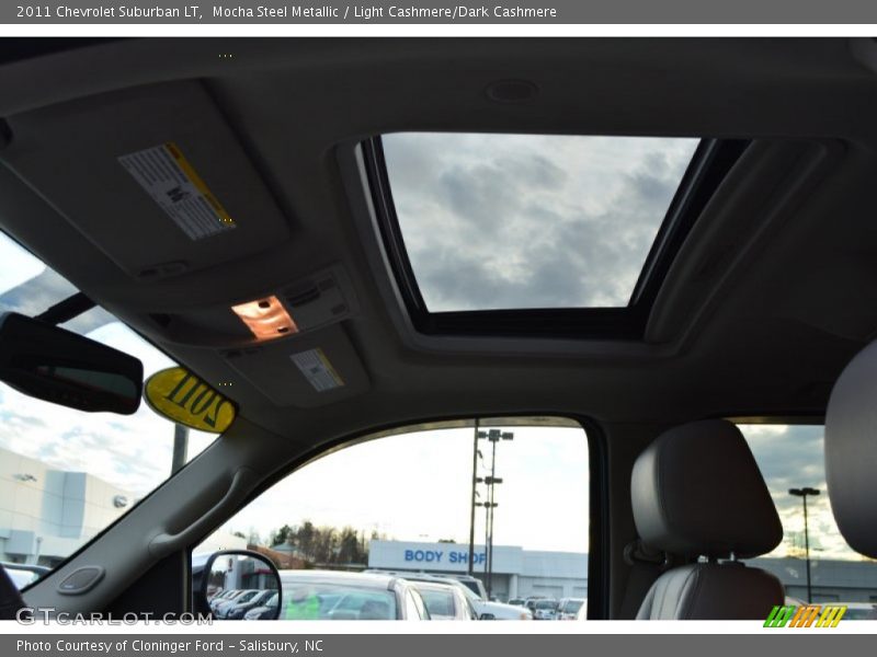 Mocha Steel Metallic / Light Cashmere/Dark Cashmere 2011 Chevrolet Suburban LT