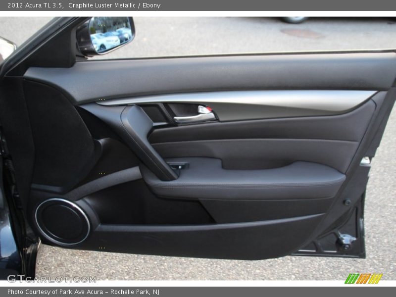 Graphite Luster Metallic / Ebony 2012 Acura TL 3.5