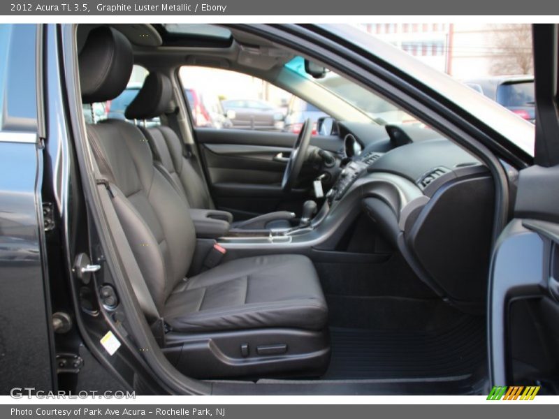 Graphite Luster Metallic / Ebony 2012 Acura TL 3.5