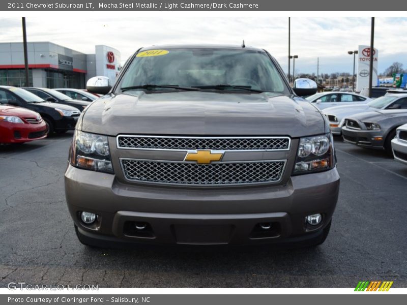 Mocha Steel Metallic / Light Cashmere/Dark Cashmere 2011 Chevrolet Suburban LT