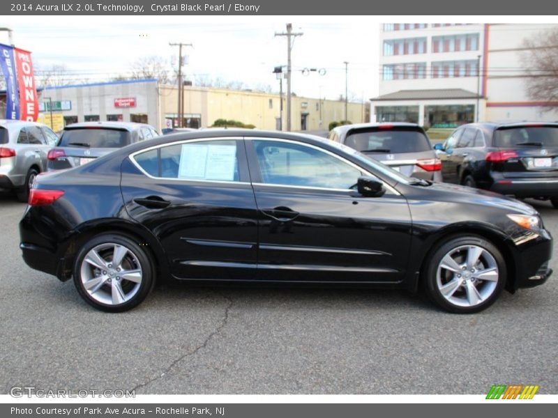 Crystal Black Pearl / Ebony 2014 Acura ILX 2.0L Technology