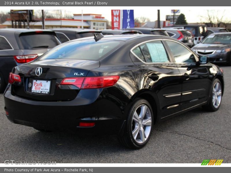 Crystal Black Pearl / Ebony 2014 Acura ILX 2.0L Technology