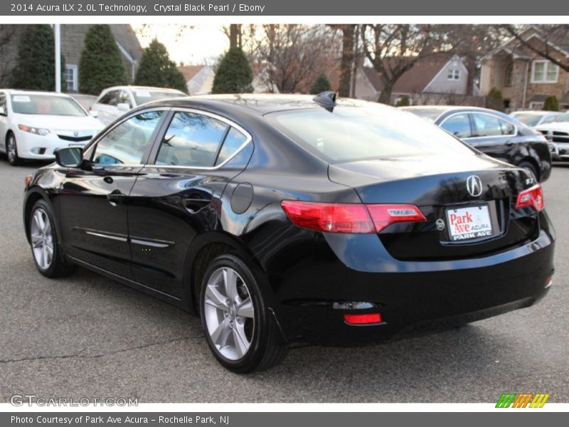 Crystal Black Pearl / Ebony 2014 Acura ILX 2.0L Technology