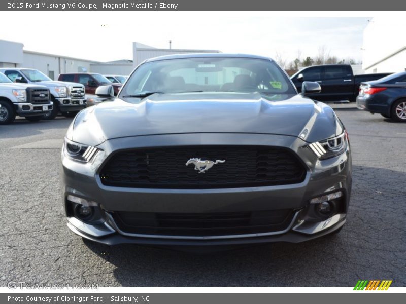 Magnetic Metallic / Ebony 2015 Ford Mustang V6 Coupe