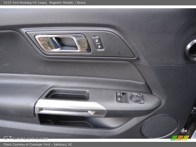 Magnetic Metallic / Ebony 2015 Ford Mustang V6 Coupe