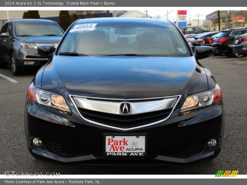 Crystal Black Pearl / Ebony 2014 Acura ILX 2.0L Technology