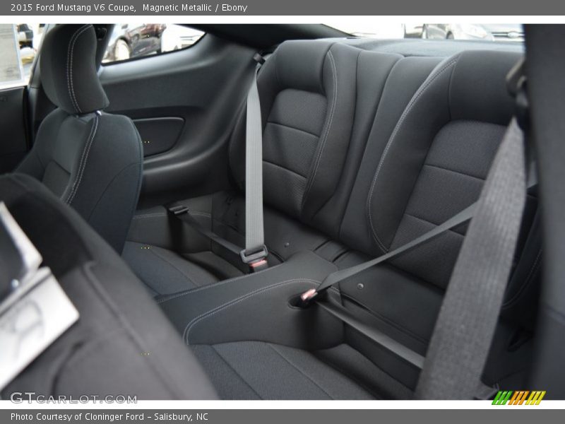 Magnetic Metallic / Ebony 2015 Ford Mustang V6 Coupe