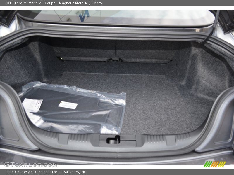 Magnetic Metallic / Ebony 2015 Ford Mustang V6 Coupe