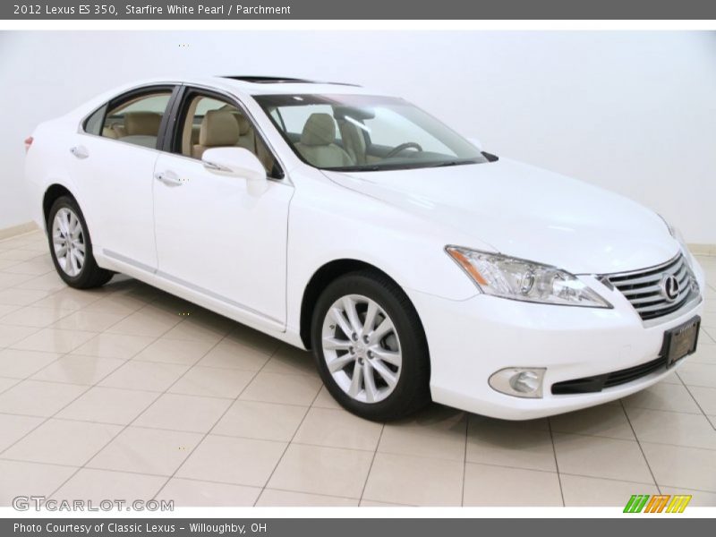 Starfire White Pearl / Parchment 2012 Lexus ES 350