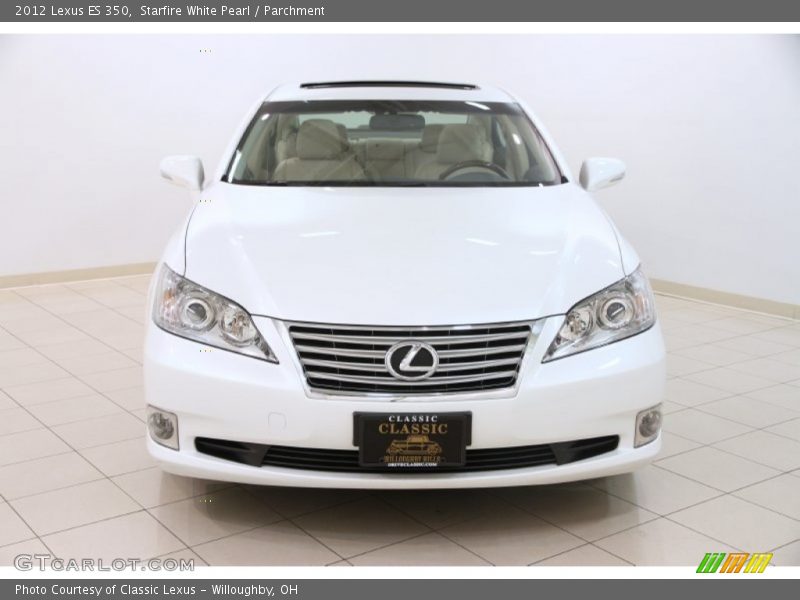 Starfire White Pearl / Parchment 2012 Lexus ES 350