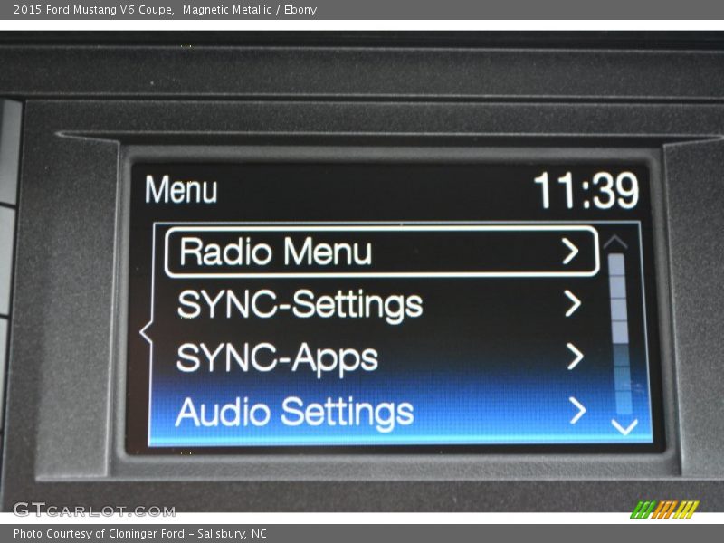 Magnetic Metallic / Ebony 2015 Ford Mustang V6 Coupe