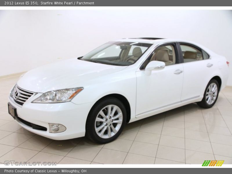 Starfire White Pearl / Parchment 2012 Lexus ES 350