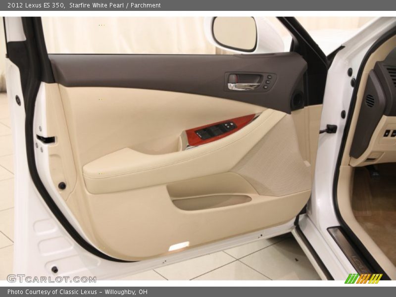 Starfire White Pearl / Parchment 2012 Lexus ES 350
