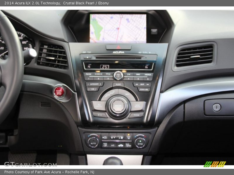 Crystal Black Pearl / Ebony 2014 Acura ILX 2.0L Technology
