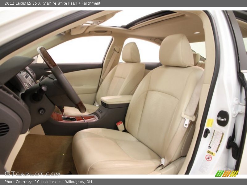 Starfire White Pearl / Parchment 2012 Lexus ES 350