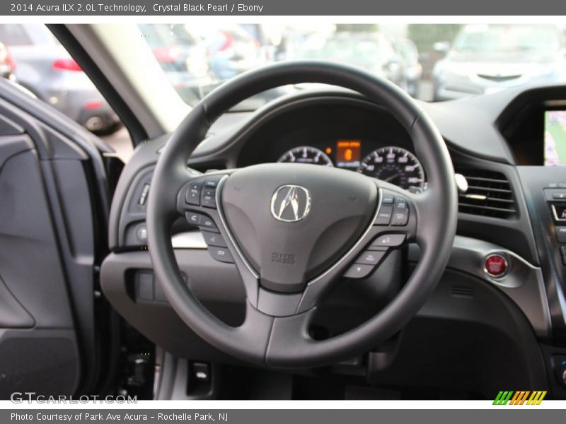 Crystal Black Pearl / Ebony 2014 Acura ILX 2.0L Technology