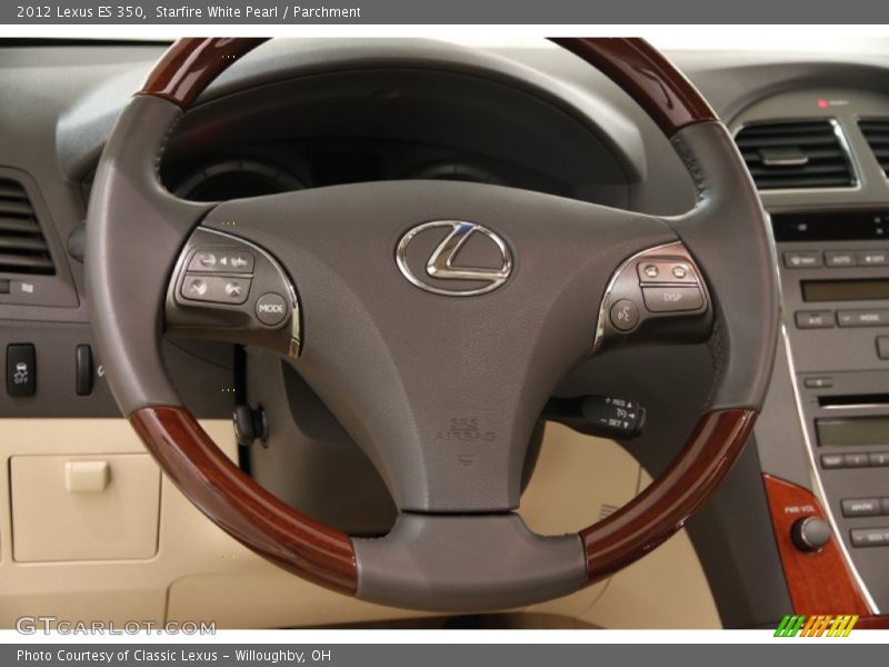 Starfire White Pearl / Parchment 2012 Lexus ES 350