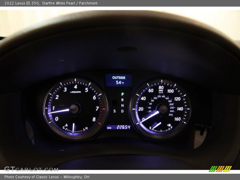 Starfire White Pearl / Parchment 2012 Lexus ES 350