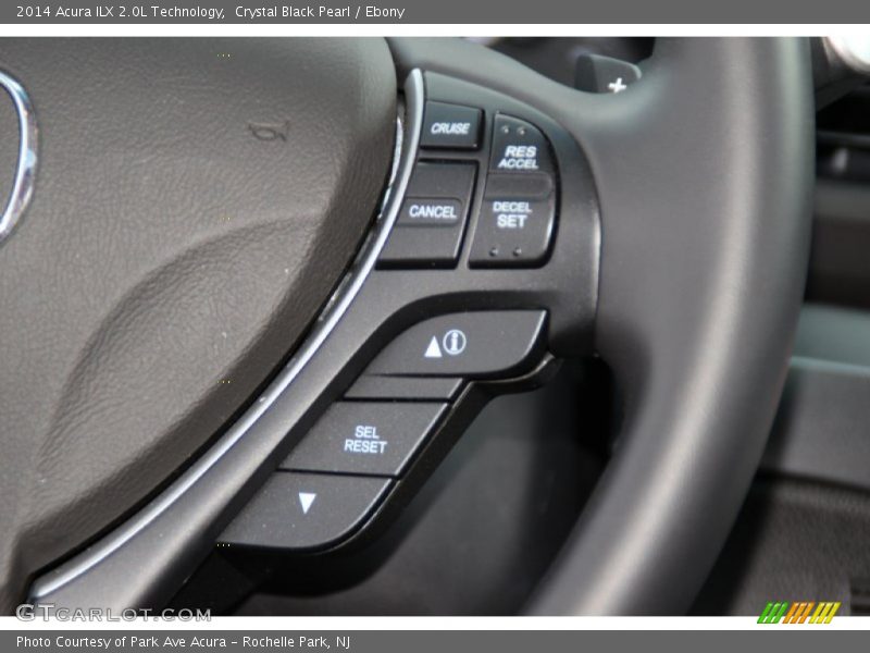 Crystal Black Pearl / Ebony 2014 Acura ILX 2.0L Technology