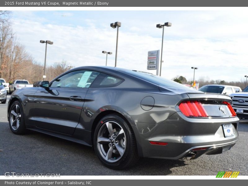 Magnetic Metallic / Ebony 2015 Ford Mustang V6 Coupe