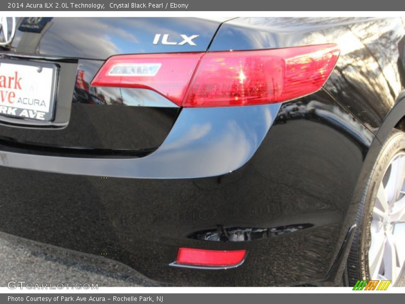 Crystal Black Pearl / Ebony 2014 Acura ILX 2.0L Technology