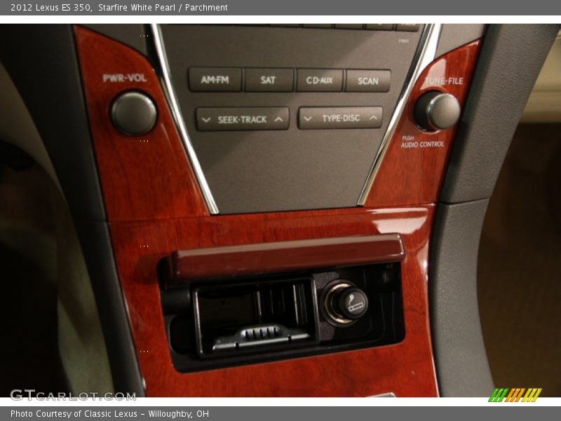 Starfire White Pearl / Parchment 2012 Lexus ES 350