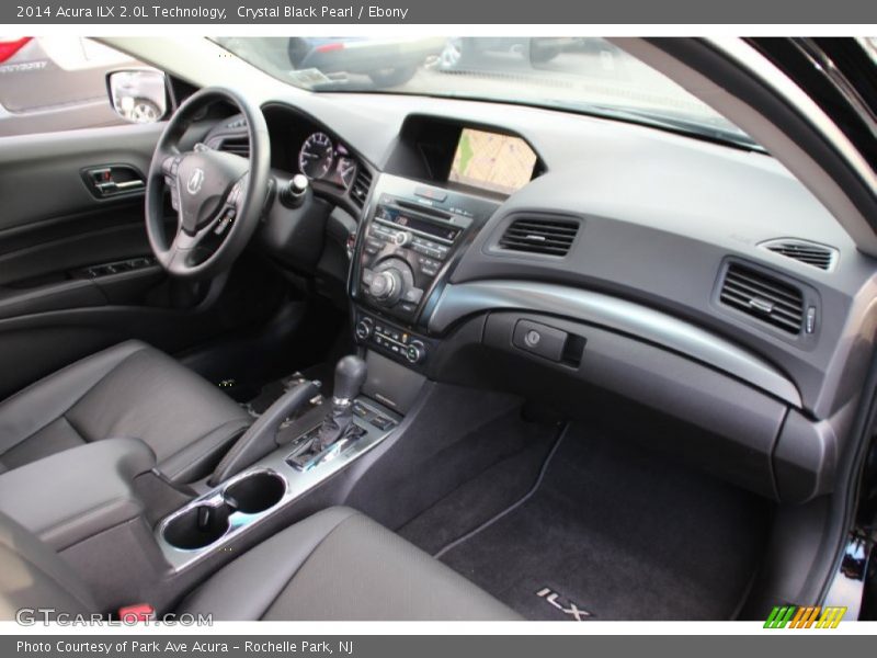 Crystal Black Pearl / Ebony 2014 Acura ILX 2.0L Technology
