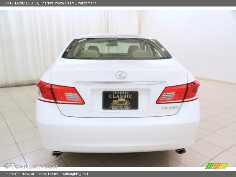 Starfire White Pearl / Parchment 2012 Lexus ES 350