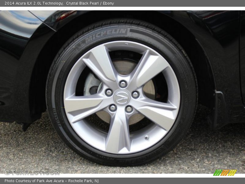 Crystal Black Pearl / Ebony 2014 Acura ILX 2.0L Technology
