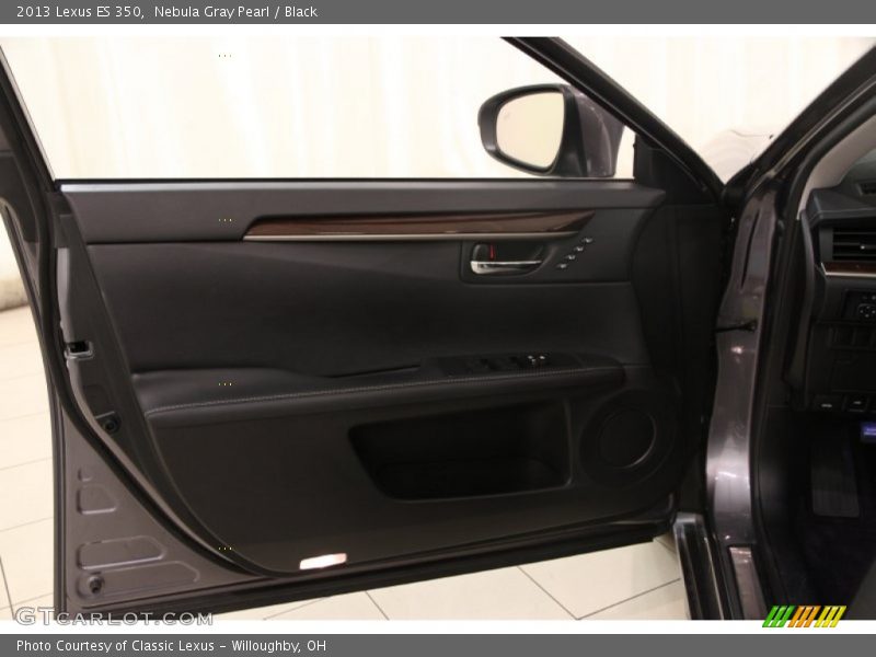 Nebula Gray Pearl / Black 2013 Lexus ES 350