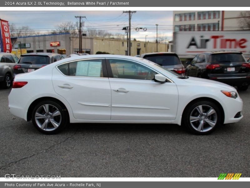 Bellanova White Pearl / Parchment 2014 Acura ILX 2.0L Technology