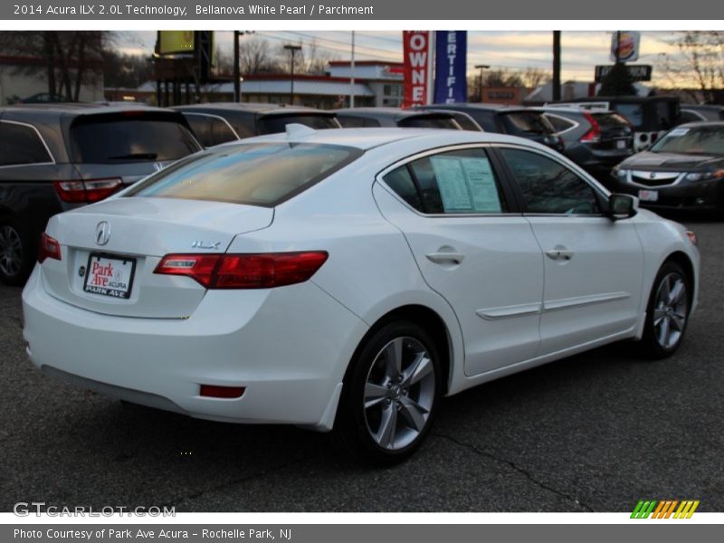 Bellanova White Pearl / Parchment 2014 Acura ILX 2.0L Technology