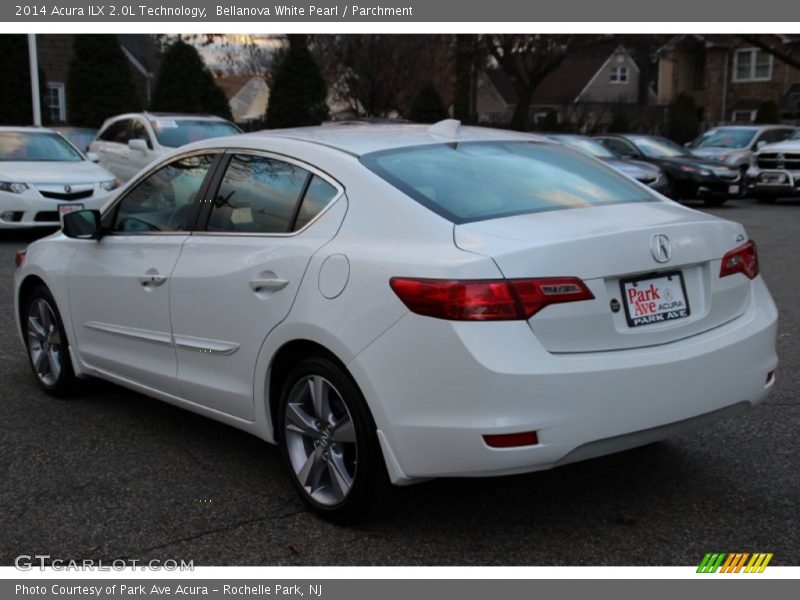 Bellanova White Pearl / Parchment 2014 Acura ILX 2.0L Technology