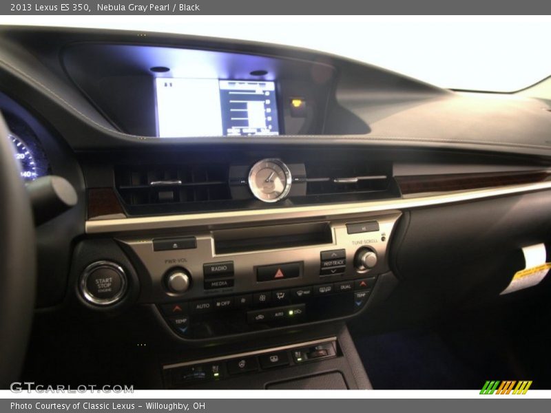 Nebula Gray Pearl / Black 2013 Lexus ES 350