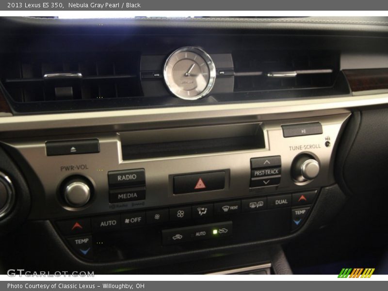 Nebula Gray Pearl / Black 2013 Lexus ES 350