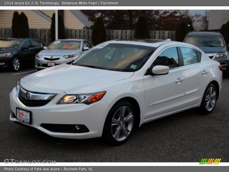 Bellanova White Pearl / Parchment 2014 Acura ILX 2.0L Technology