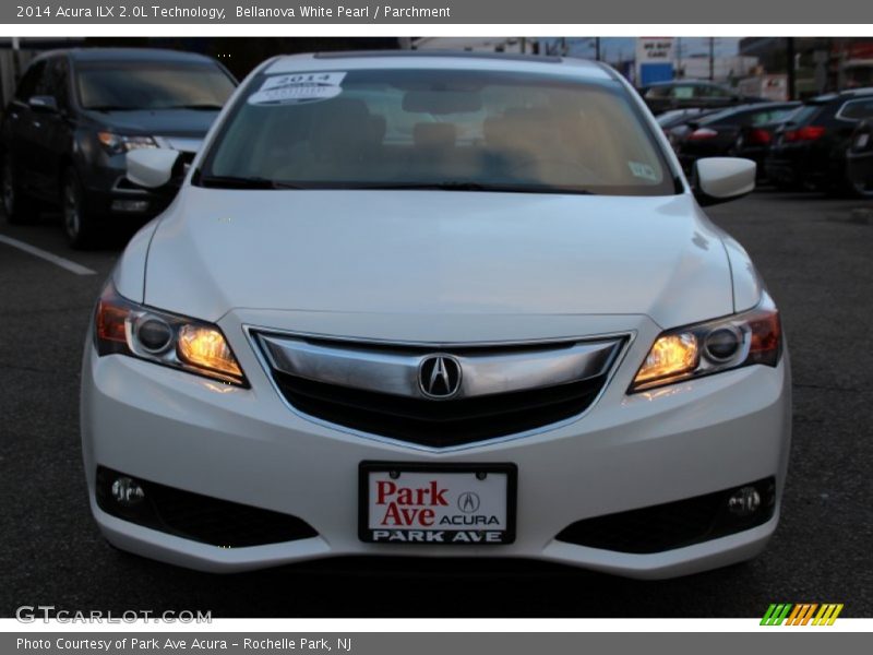 Bellanova White Pearl / Parchment 2014 Acura ILX 2.0L Technology
