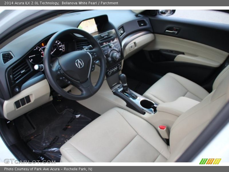 Bellanova White Pearl / Parchment 2014 Acura ILX 2.0L Technology