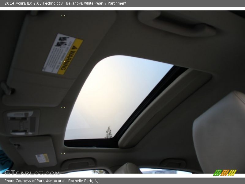 Bellanova White Pearl / Parchment 2014 Acura ILX 2.0L Technology