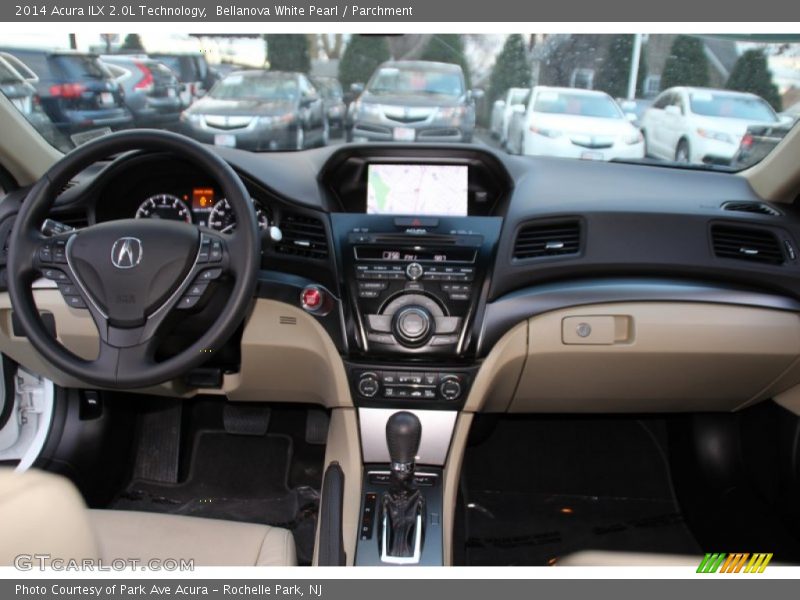 Bellanova White Pearl / Parchment 2014 Acura ILX 2.0L Technology