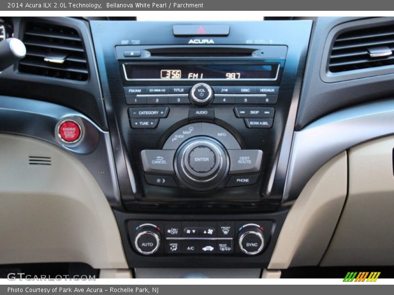 Bellanova White Pearl / Parchment 2014 Acura ILX 2.0L Technology