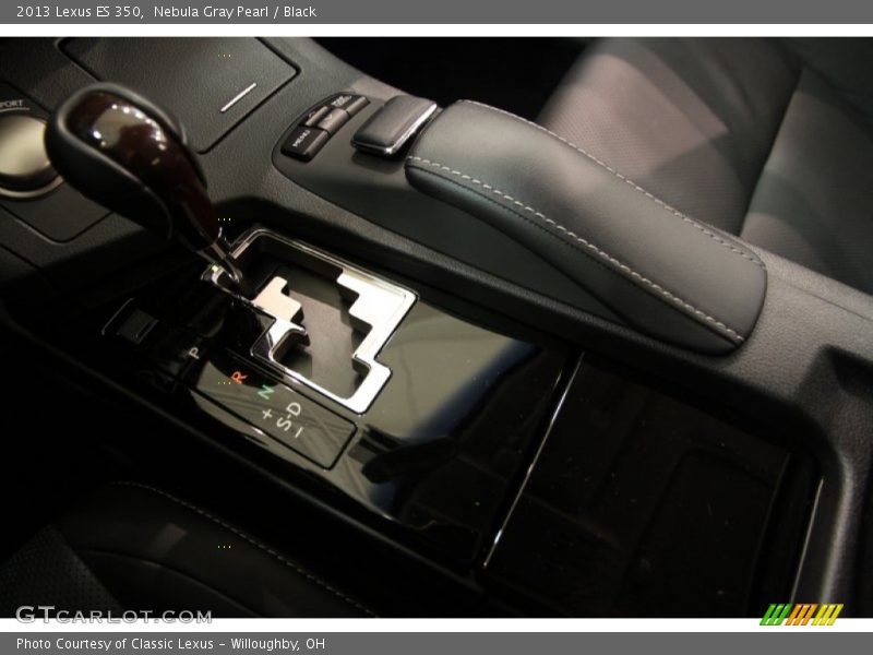 Nebula Gray Pearl / Black 2013 Lexus ES 350