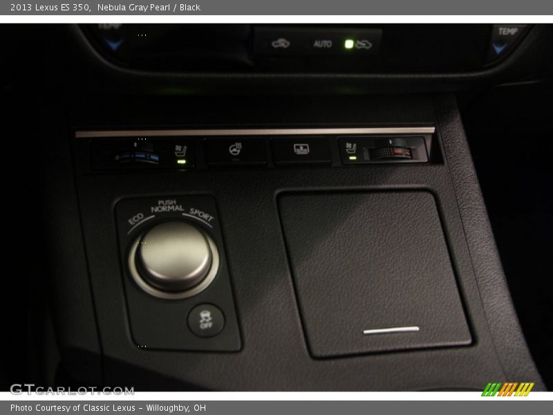 Nebula Gray Pearl / Black 2013 Lexus ES 350