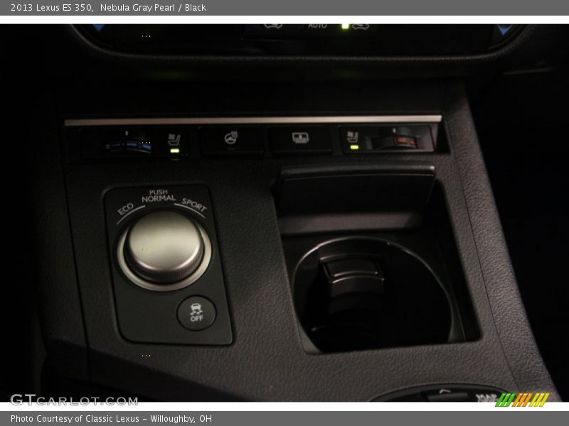 Nebula Gray Pearl / Black 2013 Lexus ES 350