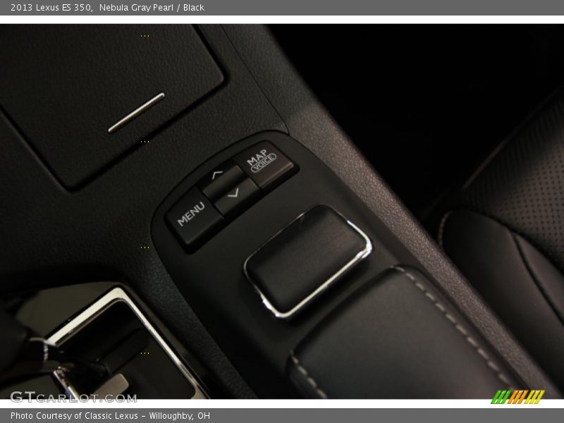 Nebula Gray Pearl / Black 2013 Lexus ES 350