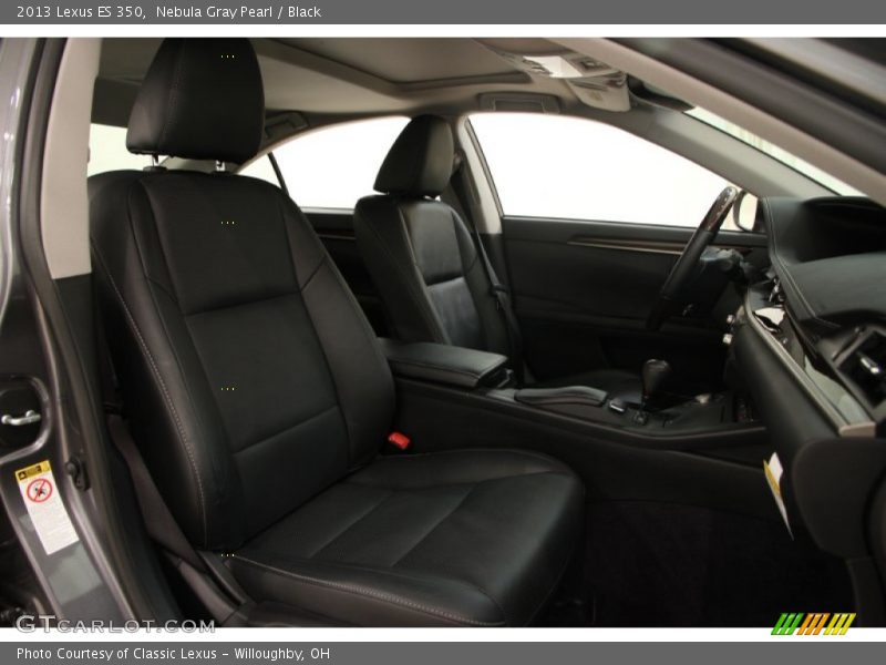 Nebula Gray Pearl / Black 2013 Lexus ES 350