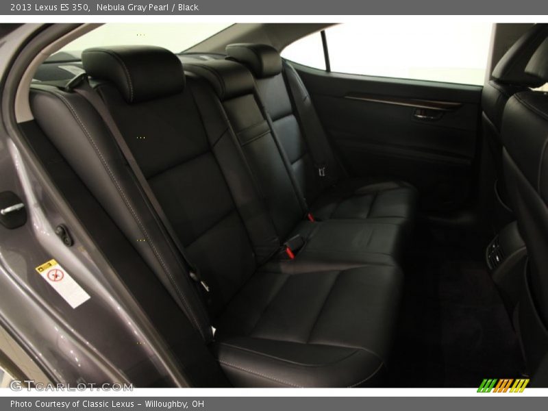 Nebula Gray Pearl / Black 2013 Lexus ES 350