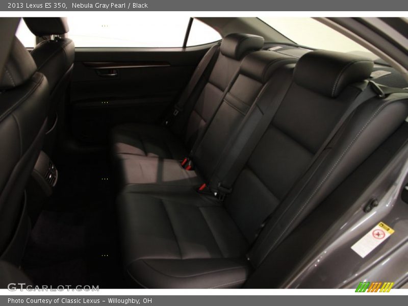 Nebula Gray Pearl / Black 2013 Lexus ES 350