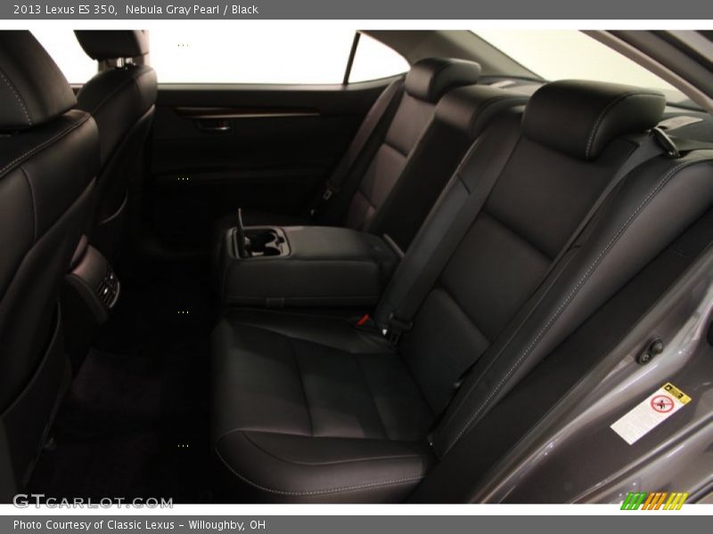 Nebula Gray Pearl / Black 2013 Lexus ES 350